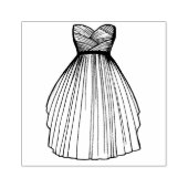 Hochzeitskleid Braut Prinzessin Gown Brautparty Gummistempel (Prägung)