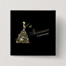 Hochzeitskleid Bridal Boutique Business Button