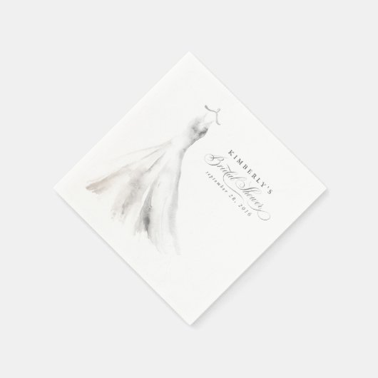 Hochzeitskleid Dreamy Elegant Boho Serviette (Ecke)