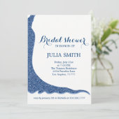 Hochzeitskleid Einladung (Stehend Vorderseite)