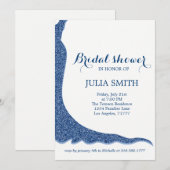 Hochzeitskleid Einladung (Vorne/Hinten)