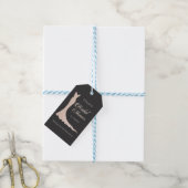 Hochzeitskleid Geschenkanhänger (Mit Garn)
