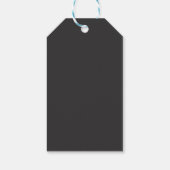 Hochzeitskleid Geschenkanhänger (Rückseite)