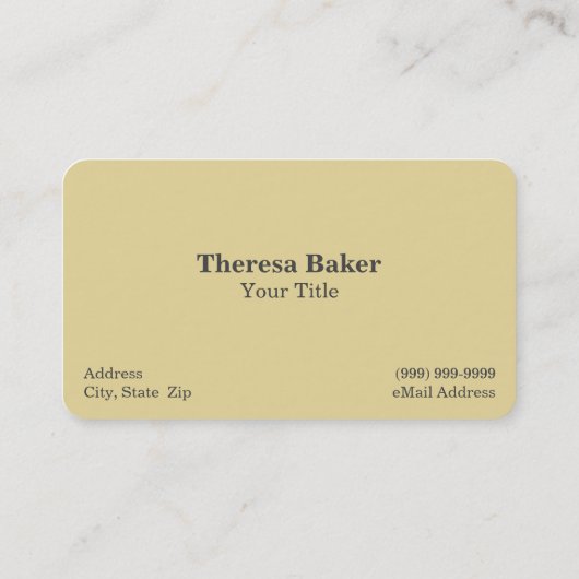 Hochzeitskleid / Gown Bridal Boutique Business Car Visitenkarte (Rückseite)