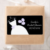 Hochzeitskleid Lila Brautparty schwarz (Insitu)