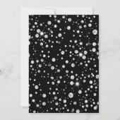 Hochzeitskleid mit Diamant - Einladung (Rückseite)