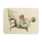 Hochzeitskleid, Modeplatte von Ackermanns Repo Magnet (Horizontal)