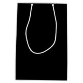 Hochzeitskleid Mutter der Bride Black Geschenktasc Mittlere Geschenktüte (Rückseite)