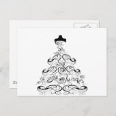 Hochzeitskleid Postkarte (Vorne/Hinten)