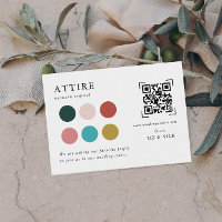 Hochzeitskleid | QR Code Scan Encryption Card