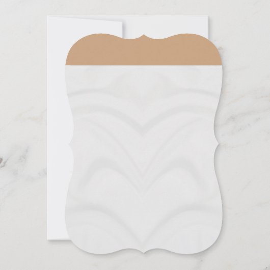 Hochzeitskleid Save The Date (Rückseite)