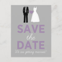 Hochzeitskleid & Tuxedo Ankündigung Datum freihalt