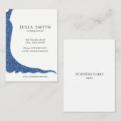 Hochzeitskleid Visitenkarte (Vorne/Hinten)