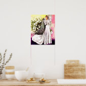 Hochzeitskleid von 1938 poster (Küche)