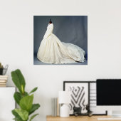 Hochzeitskleid von Katharine Worsley Poster (Heimbüro)