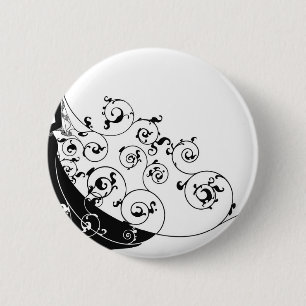 Hochzeitskleidermusterhintergrund der Braut Button