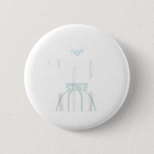 Hochzeitskleidung Brautpartys Niedlich Grafischer Button