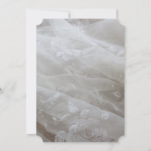 Hochzeitskleidung Save the Date Couple Card (Rückseite)