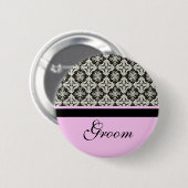 Hochzeitsknopf Button (Vorne & Hinten)