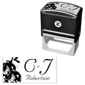 Hochzeitsknöpfe der Rose Briefmarke Permastempel (Beispiel)