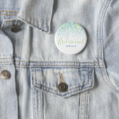 Hochzeitsknöpfe für abstrakte Kunst in Bridesmaid Button (Beispiel)