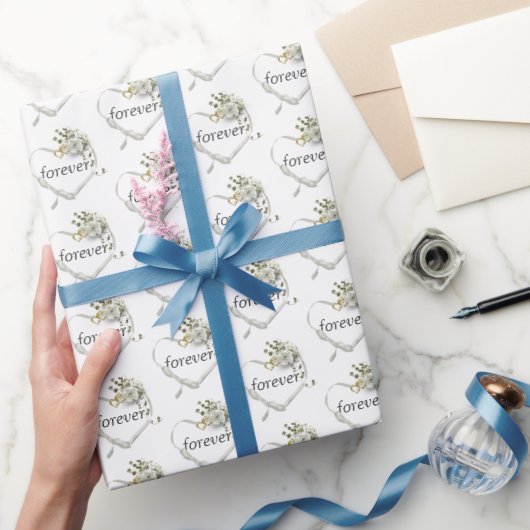 Hochzeitskohle mit Ivy Geschenkpapier (Schenken)