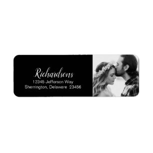 Hochzeitskollektion für Schwarz und Weiß-Foto