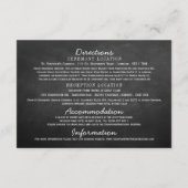 Hochzeitskollektion mit Hangherz Begleitkarte (Rückseite)