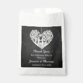 Hochzeitskollektion mit Hangherz Geschenktütchen (Vorderseite)