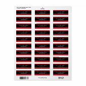 Hochzeitskollektion mit roten und weißen Federn (Vorne)