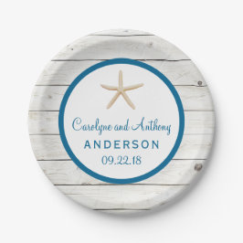 Hochzeitskollektion von Straußfisch Pappteller