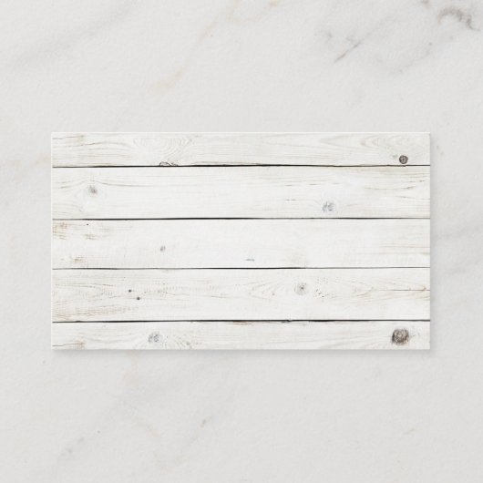 Hochzeitskollektion von Straußfisch Platzkarte (Rückseite)