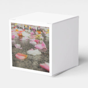 Hochzeitskonfetti Rose Blütenschachtel Geschenkschachtel