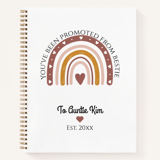 Hochzeitskopie für benutzerdefinierte Foto-Journal Notizblock (Vorderseite)