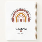 Hochzeitskopie für benutzerdefinierte Foto-Journal Notizblock (Rückseite)