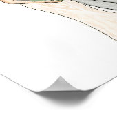 Hochzeitskopie Poster (Ecke)