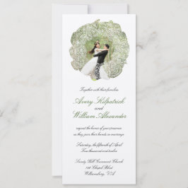 Hochzeitskranz Einladung