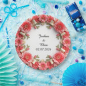 Hochzeitskranz Pappteller (Party)