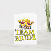 Hochzeitskrone Team Bride (Vorderseite)