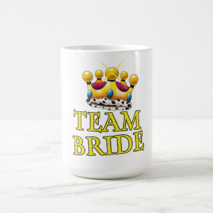 Hochzeitskrone Team Bride Verwandlungstasse