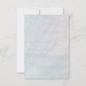 Hochzeitskronen und Musik-UAWG RSVP Karte (Rückseite)