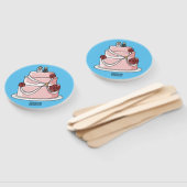 Hochzeitskuchen-Cartoon Fächer (Non-assembled)