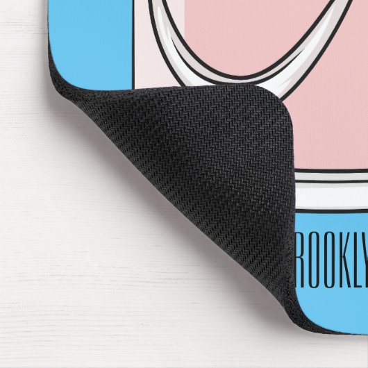 Hochzeitskuchen-Cartoon Mousepad (Ecke)