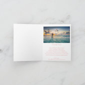 Hochzeitskuchen Dankeskarte (Innenseite)