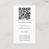 Hochzeitskuchen-Designer Elegante Bäckerei nach Ma Visitenkarte (Rückseite)