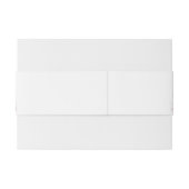 Hochzeitskuchen Einladungsbanderole (Rückseitenbeispiel)