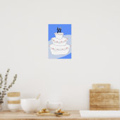 Hochzeitskuchen Poster (Küche)