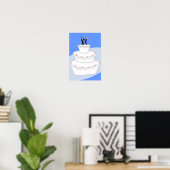 Hochzeitskuchen Poster (Heimbüro)