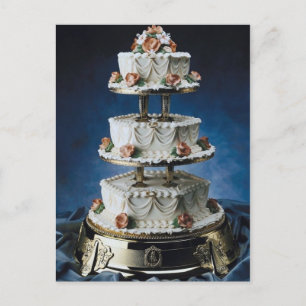 Hochzeitskuchen Postkarte
