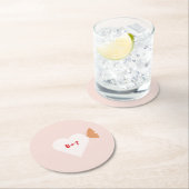 Hochzeitskuchen Runder Pappuntersetzer (Vor Ort)